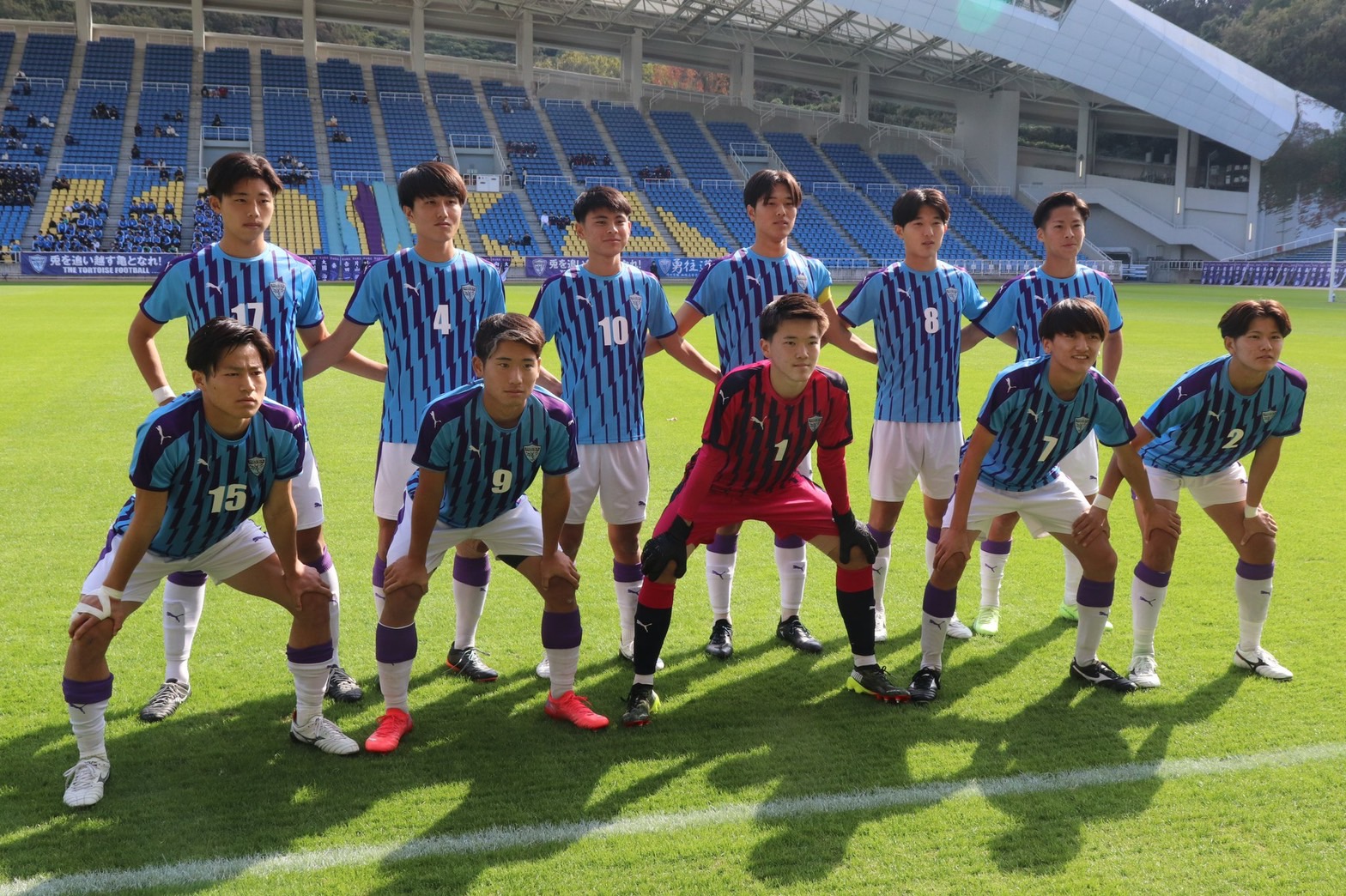 鹿児島城西 サッカー部 ユニフォーム（Blue）